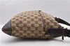 Authentic GUCCI Shoulder Cross Body Bag GG Canvas Leather 145857 Brown 8488C