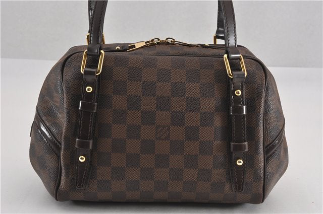 Authentic Louis Vuitton Damier Rivington PM Shoulder Bag N41157 LV 8490F