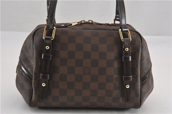 Authentic Louis Vuitton Damier Rivington PM Shoulder Bag N41157 LV 8490F