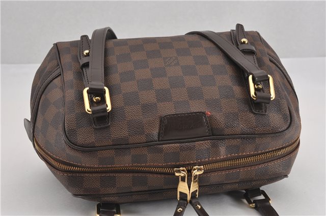 Authentic Louis Vuitton Damier Rivington PM Shoulder Bag N41157 LV 8490F