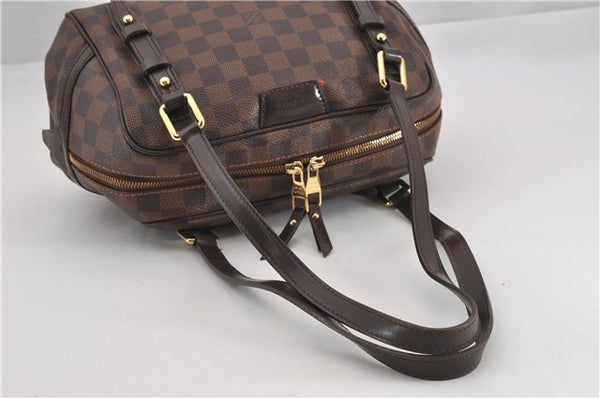 Authentic Louis Vuitton Damier Rivington PM Shoulder Bag N41157 LV 8490F