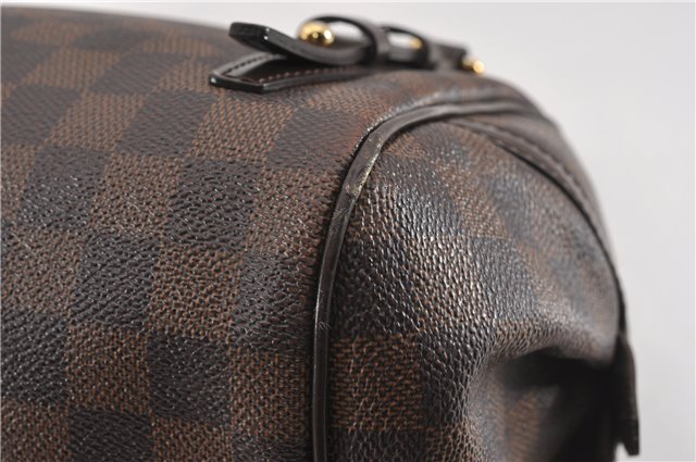 Authentic Louis Vuitton Damier Rivington PM Shoulder Bag N41157 LV 8490F