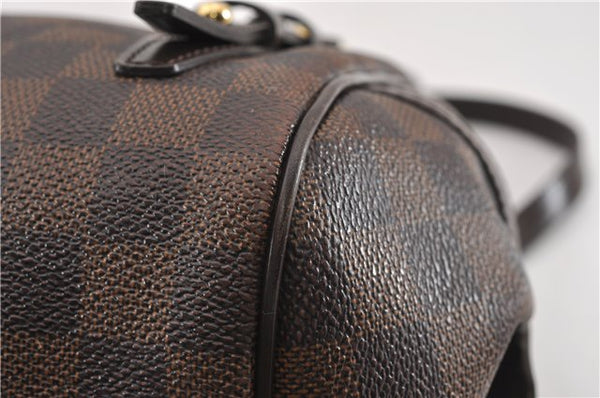 Authentic Louis Vuitton Damier Rivington PM Shoulder Bag N41157 LV 8490F