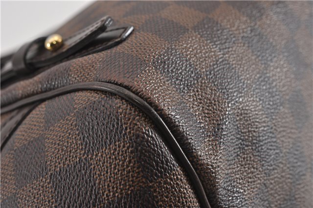 Authentic Louis Vuitton Damier Rivington PM Shoulder Bag N41157 LV 8490F