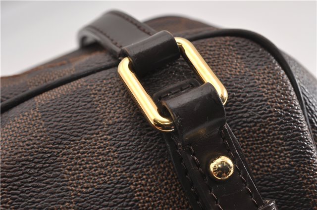 Authentic Louis Vuitton Damier Rivington PM Shoulder Bag N41157 LV 8490F