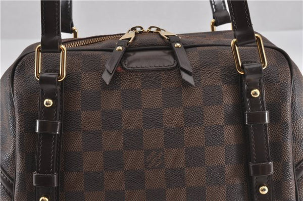 Authentic Louis Vuitton Damier Rivington PM Shoulder Bag N41157 LV 8490F