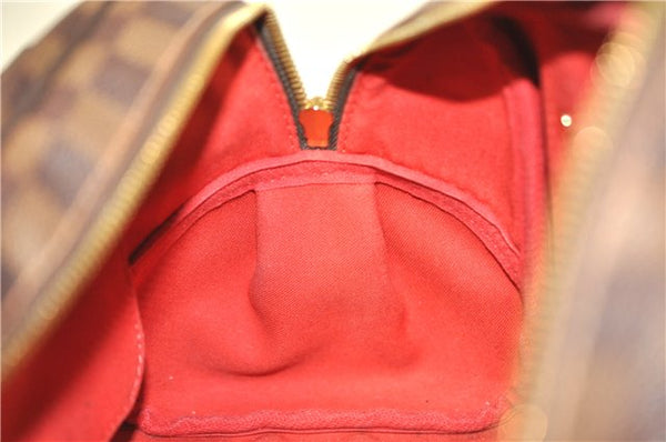 Authentic Louis Vuitton Damier Rivington PM Shoulder Bag N41157 LV 8490F