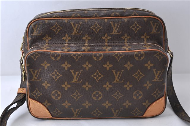 Authentic Louis Vuitton Monogram Nile Shoulder Cross Body Bag M45244 LV 8495D