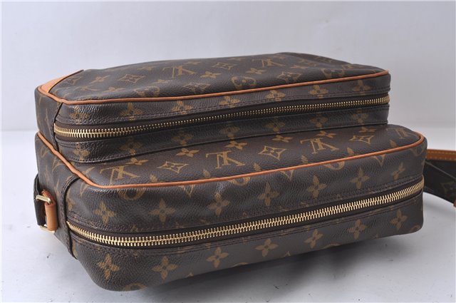 Authentic Louis Vuitton Monogram Nile Shoulder Cross Body Bag M45244 LV 8495D