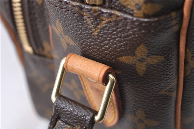 Authentic Louis Vuitton Monogram Nile Shoulder Cross Body Bag M45244 LV 8495D