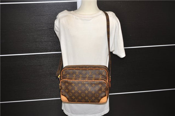 Authentic Louis Vuitton Monogram Nile Shoulder Cross Body Bag M45244 LV 8495D