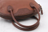 Authentic Burberrys Vintage Leather 2Way Shoulder Hand Bag Purse Brown 8496C