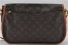 Authentic Louis Vuitton Monogram Menilmontant MM M40473 Shoulder Cross Bag 8497E