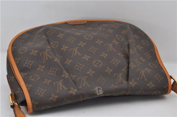 Authentic Louis Vuitton Monogram Menilmontant MM M40473 Shoulder Cross Bag 8497E