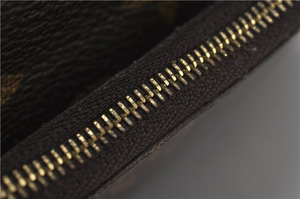 Authentic Louis Vuitton Monogram Menilmontant MM M40473 Shoulder Cross Bag 8497E