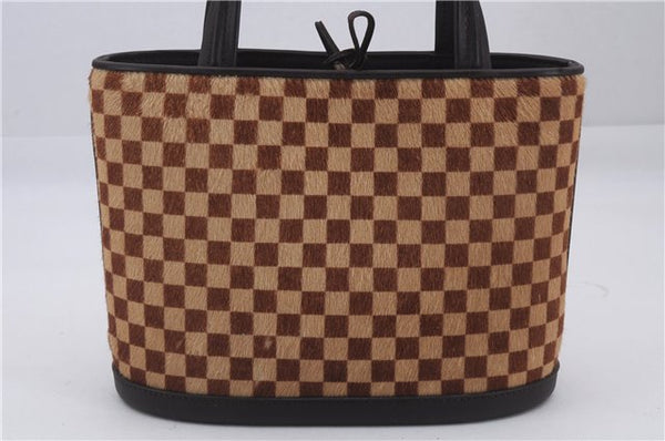 Authentic Louis Vuitton Damier Sauvage Impala Hand Bag M92133 LV 8504D