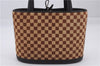 Authentic Louis Vuitton Damier Sauvage Impala Hand Bag M92133 LV 8504D