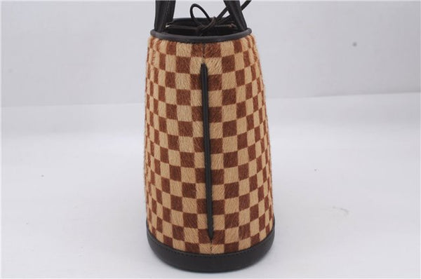 Authentic Louis Vuitton Damier Sauvage Impala Hand Bag M92133 LV 8504D