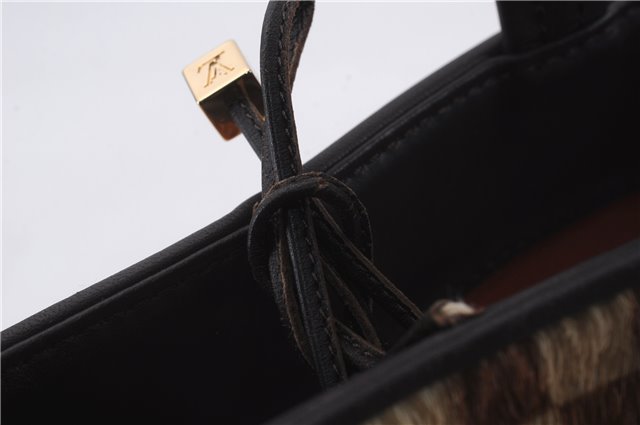 Authentic Louis Vuitton Damier Sauvage Impala Hand Bag M92133 LV 8504D