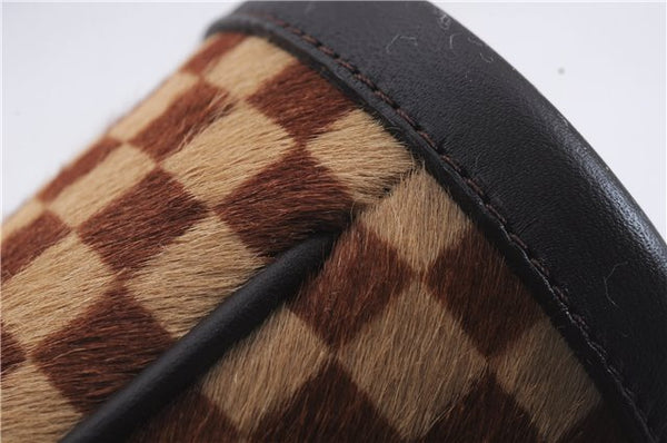 Authentic Louis Vuitton Damier Sauvage Impala Hand Bag M92133 LV 8504D