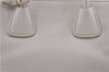 Authentic PRADA Leather 2Way Shoulder Hand Bag White 8508D