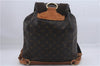 Authentic Louis Vuitton Monogram Montsouris GM Backpack M51135 LV 8509D