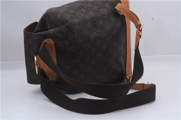 Authentic Louis Vuitton Monogram Montsouris GM Backpack M51135 LV 8509D
