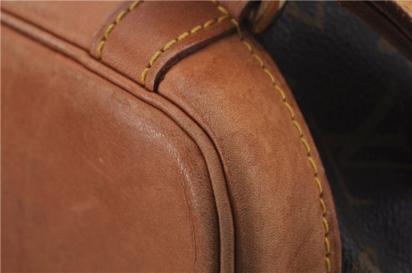 Authentic Louis Vuitton Monogram Montsouris GM Backpack M51135 LV 8509D