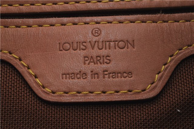 Authentic Louis Vuitton Monogram Montsouris GM Backpack M51135 LV 8509D