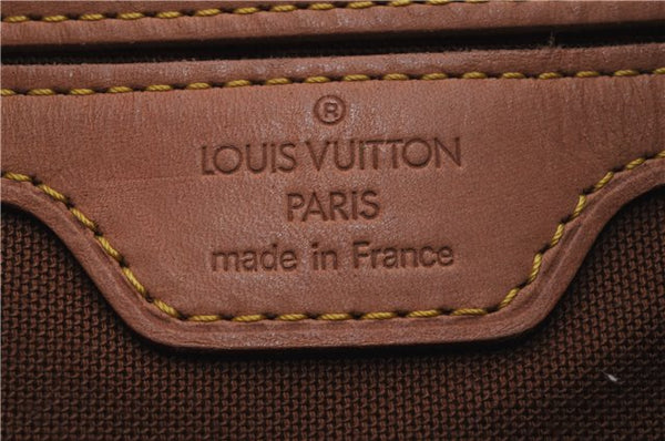 Authentic Louis Vuitton Monogram Montsouris GM Backpack M51135 LV 8509D