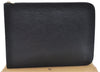 Authentic Louis Vuitton Epi Poche Documents Case Clutch Bag M54492 Black 8513B