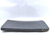 Authentic Louis Vuitton Epi Poche Documents Case Clutch Bag M54492 Black 8513B