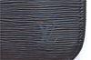 Authentic Louis Vuitton Epi Poche Documents Case Clutch Bag M54492 Black 8513B