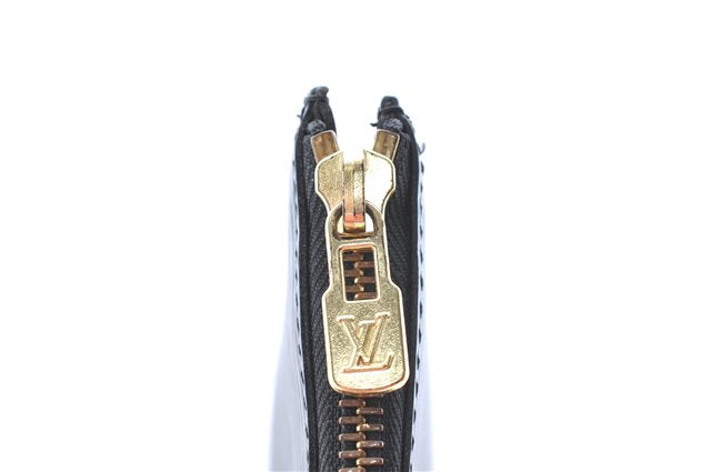 Authentic Louis Vuitton Epi Poche Documents Case Clutch Bag M54492 Black 8513B