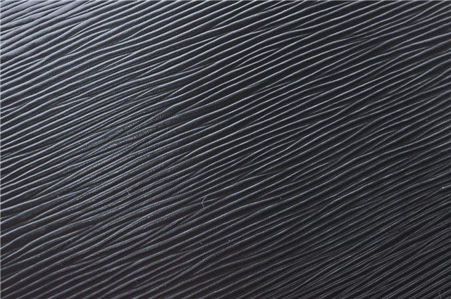 Authentic Louis Vuitton Epi Poche Documents Case Clutch Bag M54492 Black 8513B