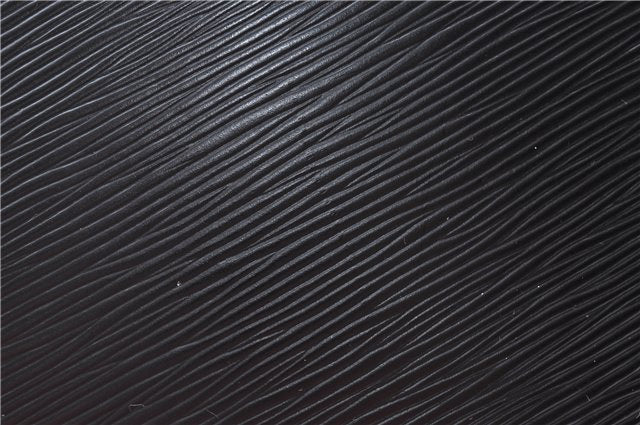 Authentic Louis Vuitton Epi Poche Documents Case Clutch Bag M54492 Black 8513B