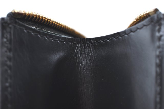Authentic Louis Vuitton Epi Poche Documents Case Clutch Bag M54492 Black 8513B