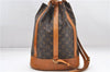 Authentic Louis Vuitton Monogram Randonnee PM Shoulder Bag M42243 LV 8514D