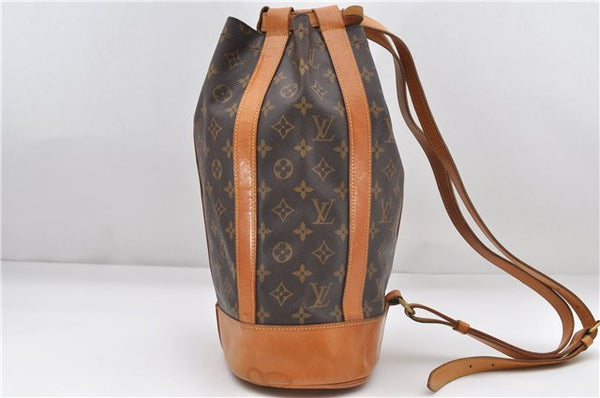 Authentic Louis Vuitton Monogram Randonnee PM Shoulder Bag M42243 LV 8514D