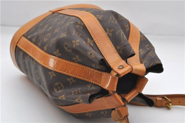 Authentic Louis Vuitton Monogram Randonnee PM Shoulder Bag M42243 LV 8514D