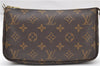 Auth Louis Vuitton Monogram Pochette Accessoires Shoulder Cross Body Pouch 8516D