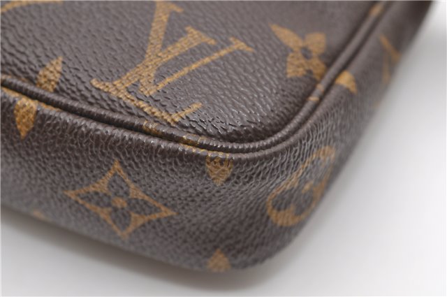 Auth Louis Vuitton Monogram Pochette Accessoires Shoulder Cross Body Pouch 8516D