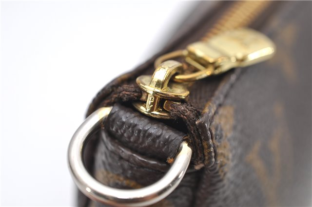 Auth Louis Vuitton Monogram Pochette Accessoires Shoulder Cross Body Pouch 8516D