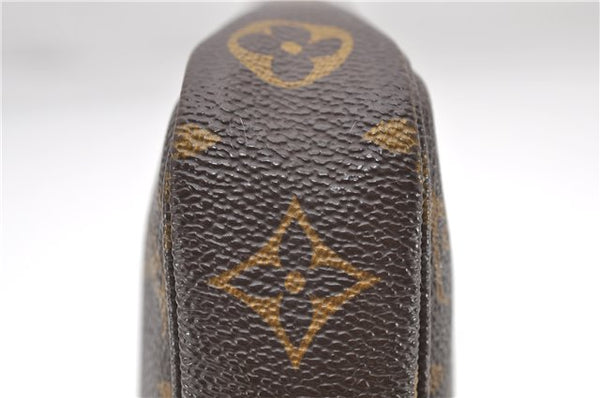 Auth Louis Vuitton Monogram Pochette Accessoires Shoulder Cross Body Pouch 8516D