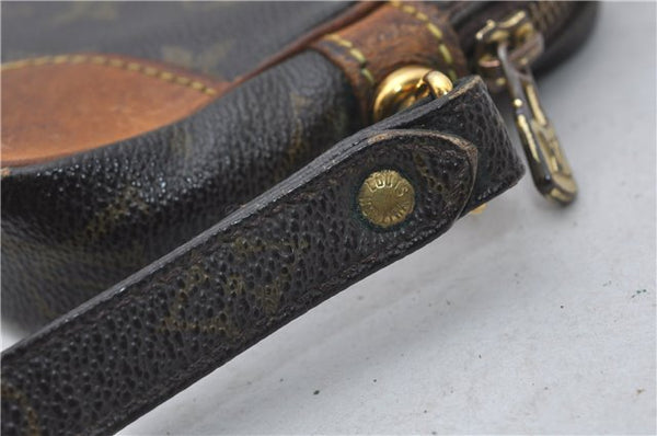 Auth Louis Vuitton Monogram Marly Dragonne PM Clutch Hand Bag M51827 LV 8517D