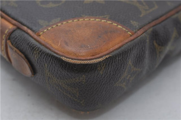 Auth Louis Vuitton Monogram Marly Dragonne PM Clutch Hand Bag M51827 LV 8517D