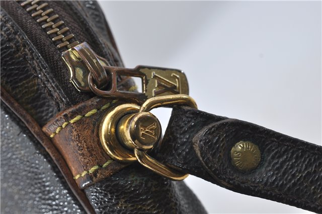 Auth Louis Vuitton Monogram Marly Dragonne PM Clutch Hand Bag M51827 LV 8517D