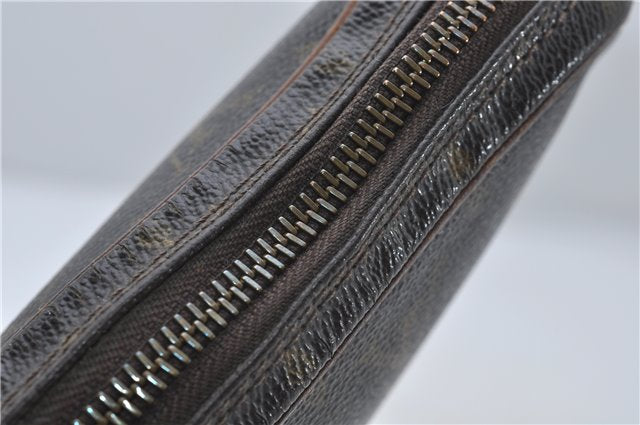 Auth Louis Vuitton Monogram Marly Dragonne PM Clutch Hand Bag M51827 LV 8517D