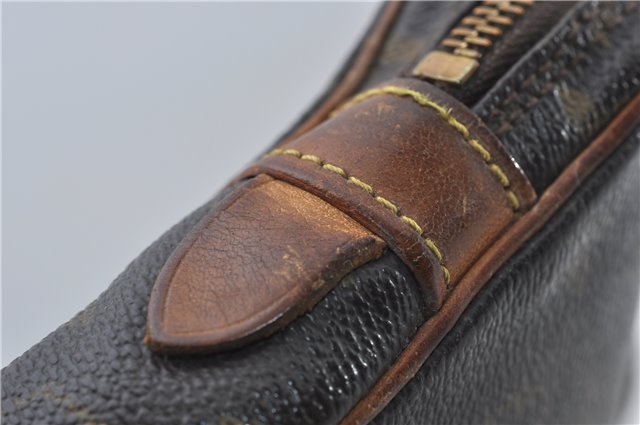 Auth Louis Vuitton Monogram Marly Dragonne PM Clutch Hand Bag M51827 LV 8517D