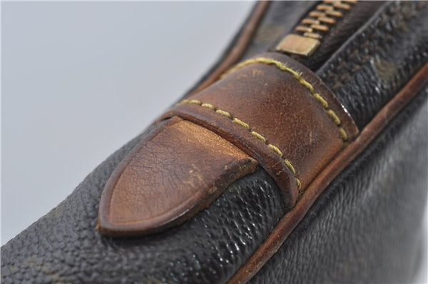 Auth Louis Vuitton Monogram Marly Dragonne PM Clutch Hand Bag M51827 LV 8517D